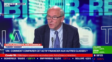 Thierry Goddet (Cavissima) : Comment comparer l'actif financier vin aux autres classes ? - 15/03