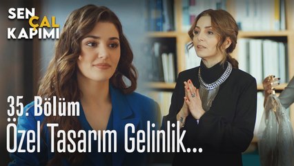 Eda'ya özel tasarım gelinlik... - Sen Çal Kapımı 35. Bölüm