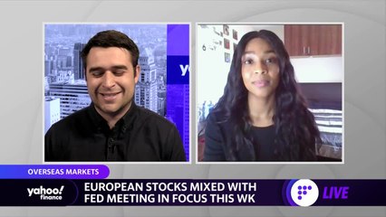 Download Video: European stocks mixed with Fed meeting in focus this week