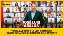 El PSOE tanca la porta a la llei d’amnistia abans que arribi al Congrés
