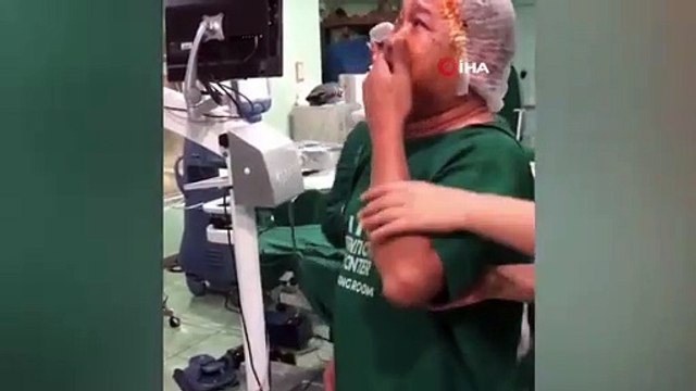 - Katarakt ameliyatı ile 20 yıl sonra yeniden görmeye başladı