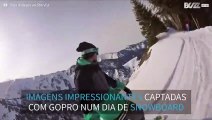 GoPro faz imagens incríveis de snowboard no Cazaquistão