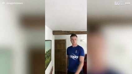 Viga tem altura perfeita para jovem passar