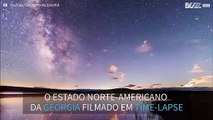 Impressionante time-lapse do estado da Geórgia durante 7 meses