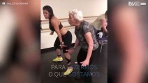 Tem 90 anos e dança zumba!