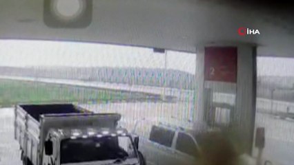 Manisa'da feci kaza kamerada