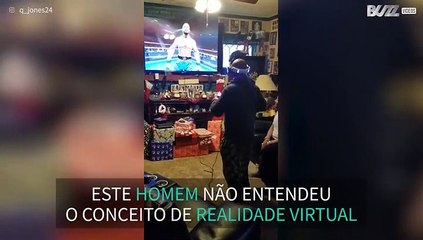 Jogo de realidade virtual se torna real demais