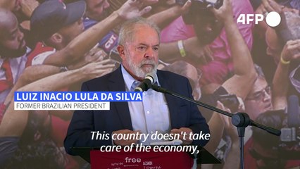 Brazil's Lula comes out swinging at Bolsonaro in return to politics