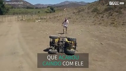 Qando a empogação é muita... acidentes acontecem!