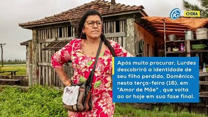 'Amor de Mãe': Lurdes descobre que Danilo é Domênico nesta terça, 16