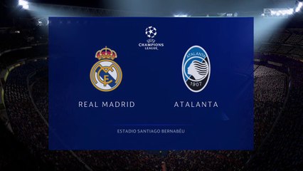 Real Madrid vs Atalanta || UEFA Champions League - 16th March 2021 || Fifa 21