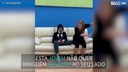 Quando não queres ninguém se sente ao pé de ti