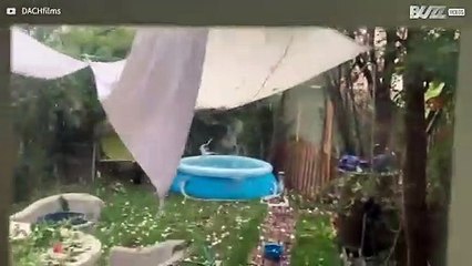 Bolas de granizo enormes causam destruição na Espanha