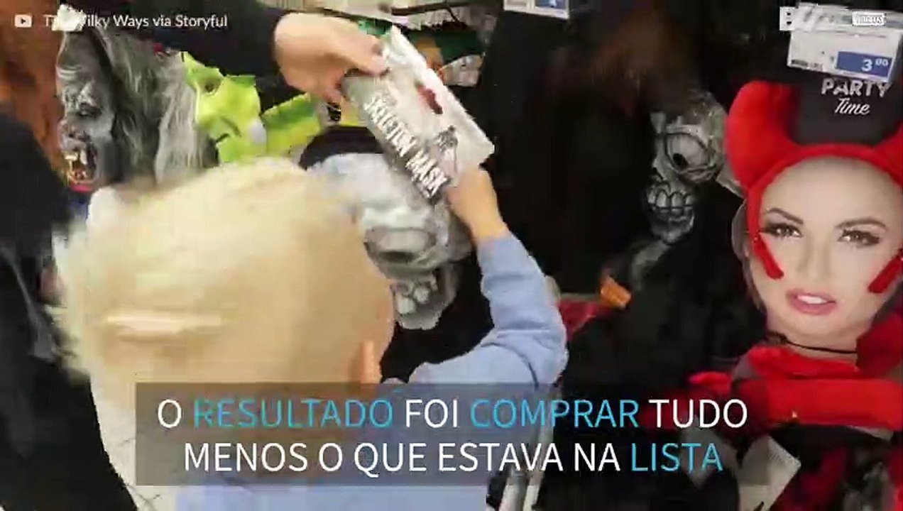 O que acontece quando deixamos as crianças ir às compras