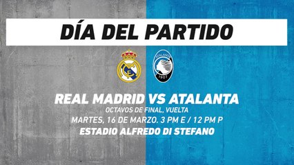 Real Madrid vs Atalanta: Champions League
