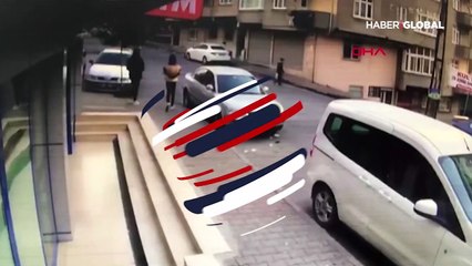 Gaziosmanpaşa'da binadaki patlama anları kamerada