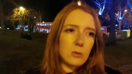 Sarah'ı anma etkinliğinde polis tarafından tutuklanan kadın konuştu!