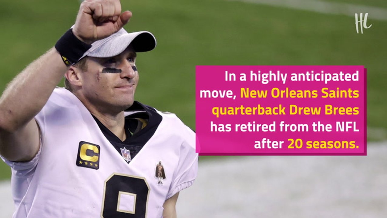 Drew Brees Officially Announces Retirement From Nfl