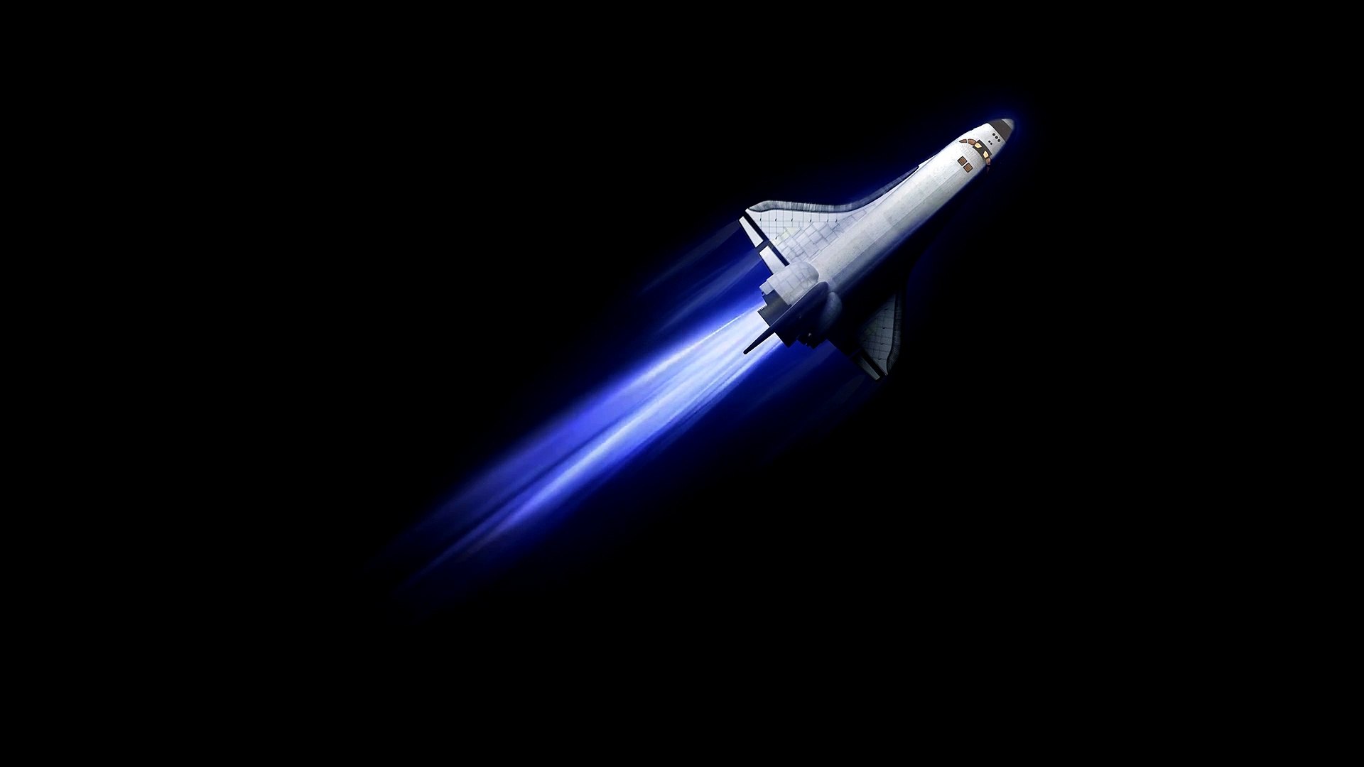Space Shuttle 4K video.