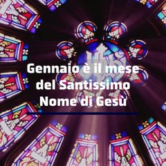 Il Santissimo Nome di Gesù
