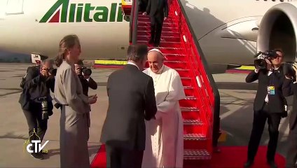 Arrivo di Papa Francesco in Colombia