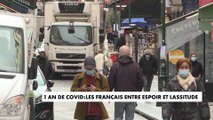 1 an de Covid : les Français entre espoir et lassitude