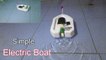 Thermocol Boat with DC Motor | How to Make Electric Boat with Thermocol and DC Motor | DIY Thermocol Boat