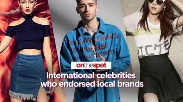 On the Spot: International celebrities who endorsed local brands