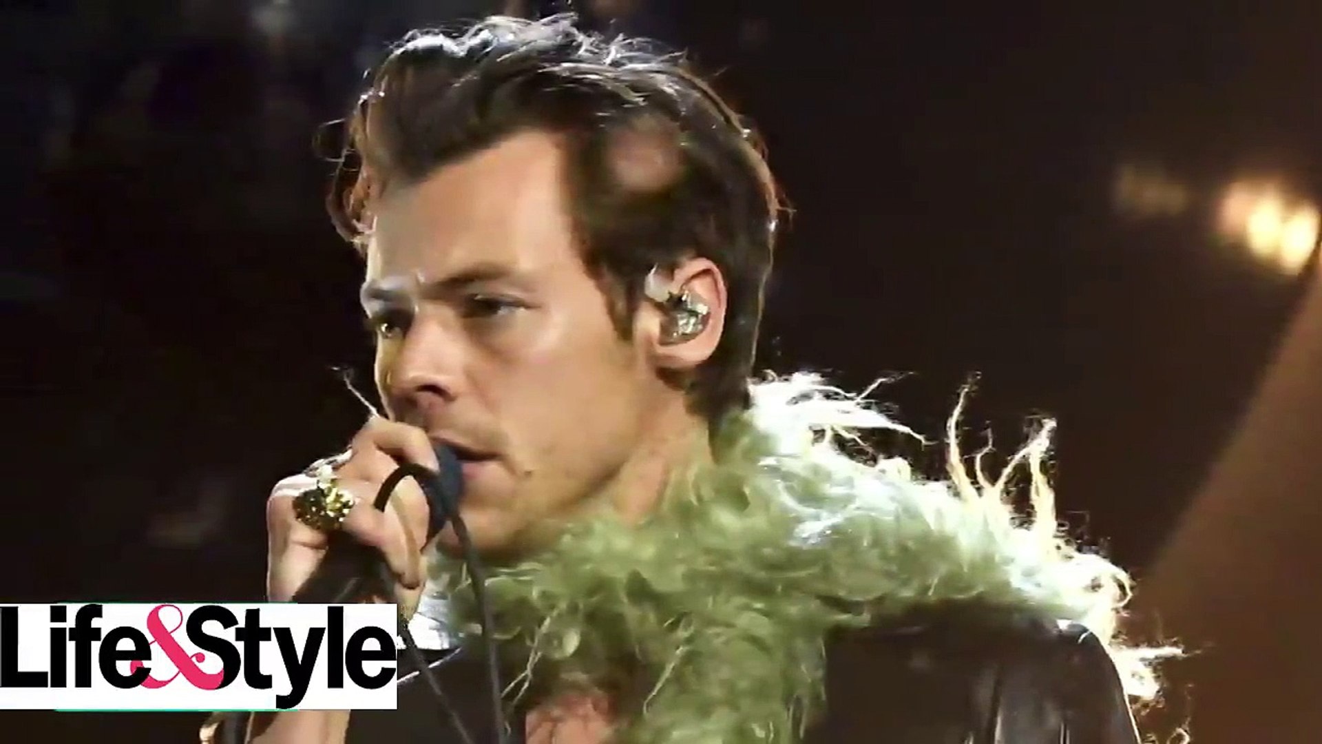 2021 Grammys Open- Harry Styles & Billie Eilish Perform