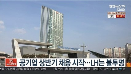 공기업 상반기 채용 시작…LH는 불투명