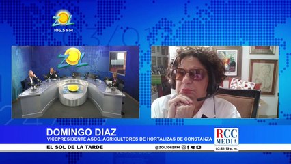 Domingo Diaz productor hortícola  de Constanza el gobierno tiene que invertir en la agroindustria