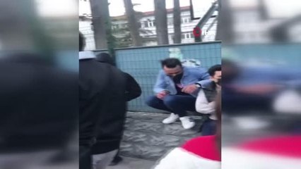 Lise önünde kadınların fotoğraflarını çektiği iddiası ortalığı karıştırdı