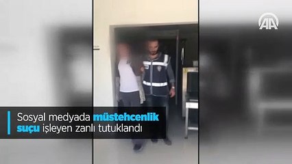 Sosyal medyada müstehcenlik suçu işleyen zanlı tutuklandı