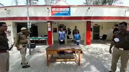 शाहजहांपुर : पुलिस ने गीतानाम की महिला की हत्या करने वाले दो आरोपियों को किया गिरफ्तार