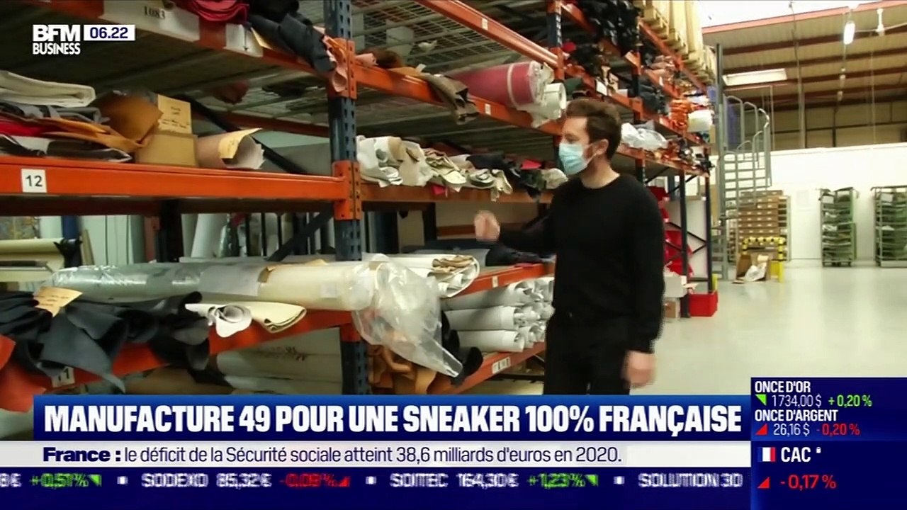 La France qui résiste : La Manufacture 49 pour une sneaker 100 % française, par Rebecca Blanc-Lelouch - 16/03