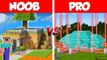 Minecraft NOOB vs PRO- SAFEST HOUSE in MINECRAFT _ Animation
