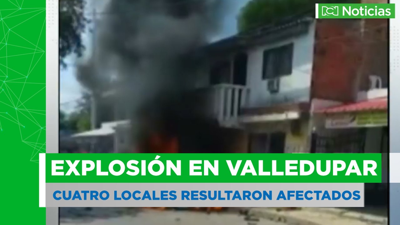 Explosión en Valledupar