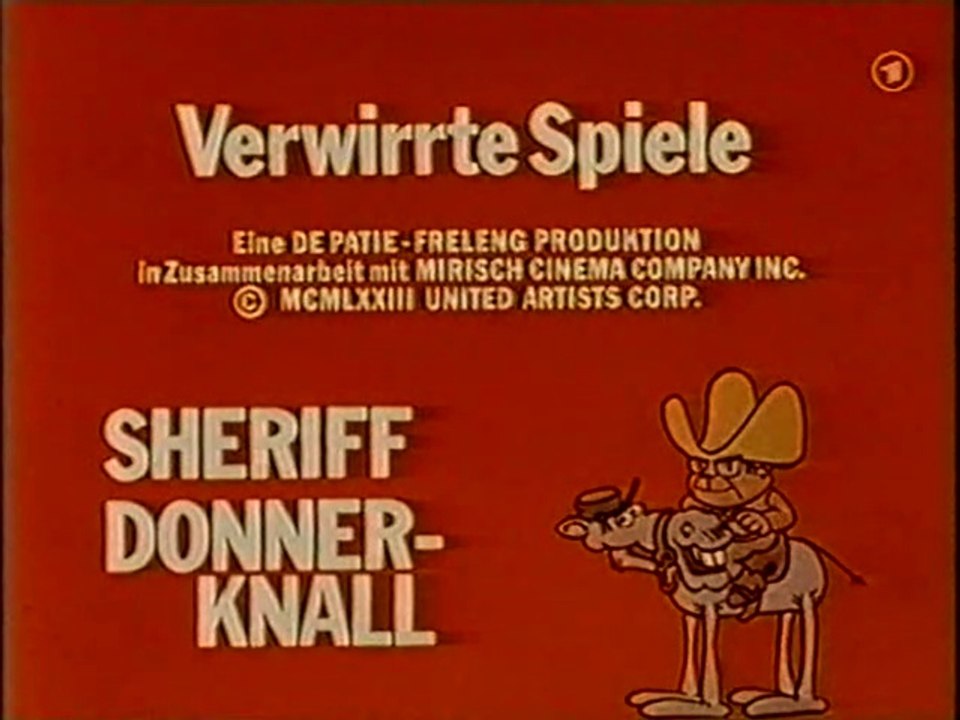 Sheriff Donnerknall - Verwirrte Spiele
