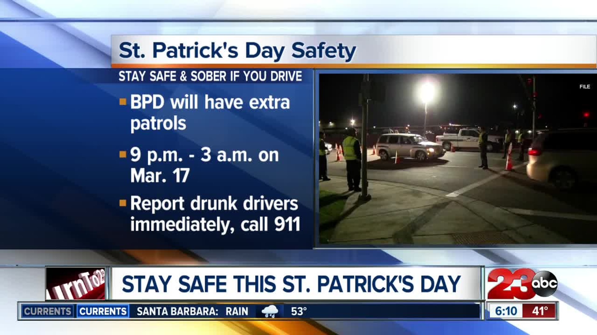 ⁣Stay Safe this St. Patrick's Day