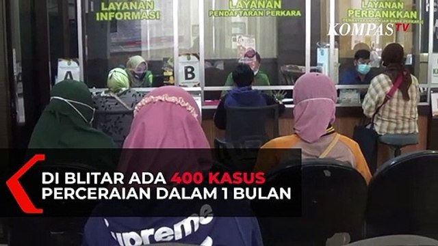 Luar Biasa! Ada 400 Kasus Perceraian Di Blitar Dalam 1 Bulan