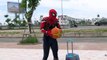 13.SPIDER-MAN vs VENOM BASKETBALL BATTLE (funny) Người nhện đấu bóng rổ với Venom