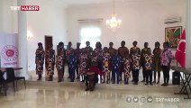 Benin'de ünlü çocuk grubu İstiklal Marşı'nı okudu