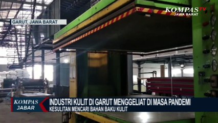 Sempat Terpuruk, Industri Kulit di Garut Mulai Menggeliat