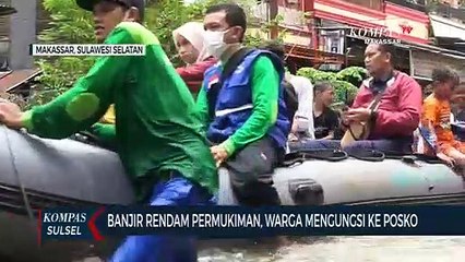Banjir Di Blok 8 Dan 10 Perumnas Antang, 284 Jiwa Mengungsi