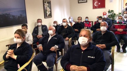 Ümraniye'de, site görevlileri Afet ve Çevre Koruma Eğitimi’nde buluştu