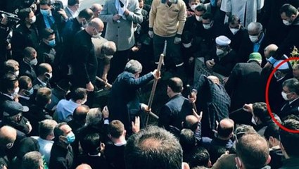 Gözler Bakan Koca'yı aramıştı, cenazeden fotoğraf ortaya çıktı! Paylaşan isim, kısa süre içinde görüntüyü sildi