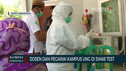 Dosen Dan Pegawai Kampus UNG Diswab Test