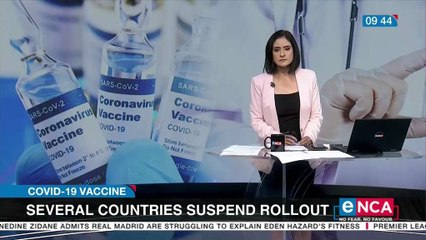 Several countries suspend vaccine rollout