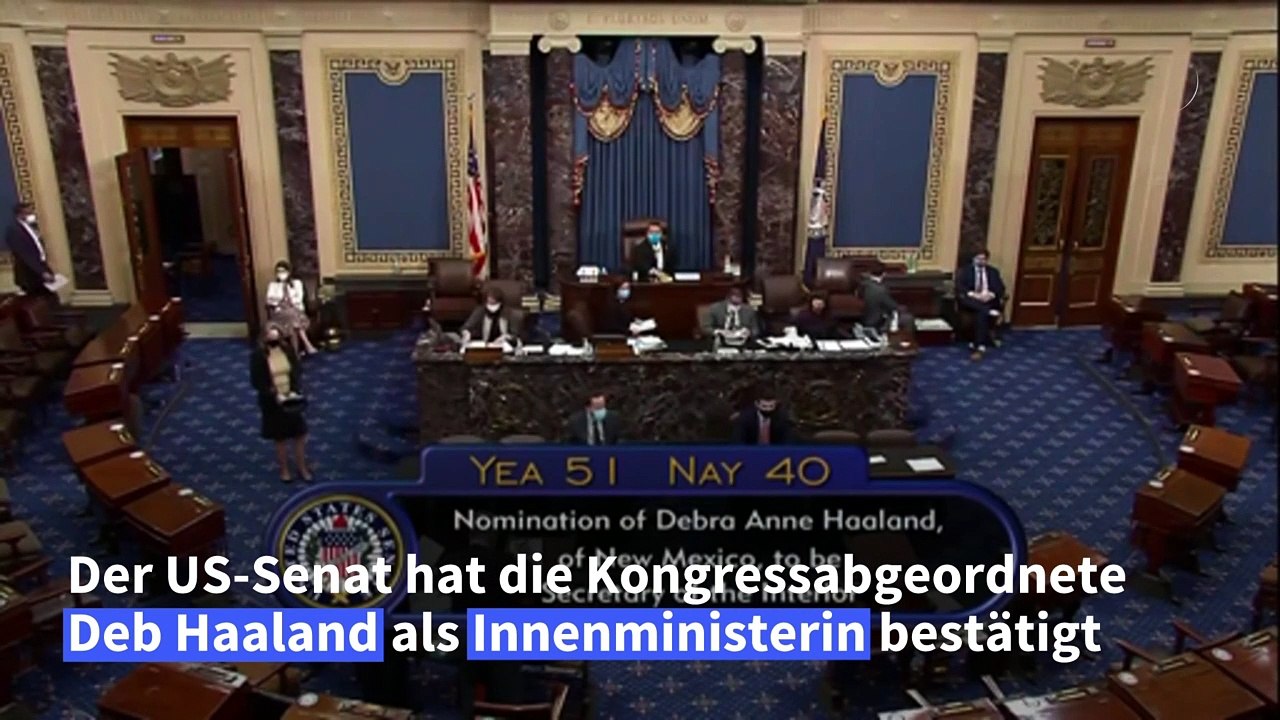 Erste Ureinwohnerin ist US-Ministerin: Senat bestätigt Deb Haaland
