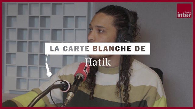 Hatik, freestyle inédit pour sa carte blanche dans Boomerang
